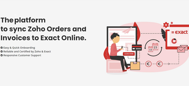 Exact Online for Zoho Inventory icon — #23 highest rated app on Zoho Marketplace