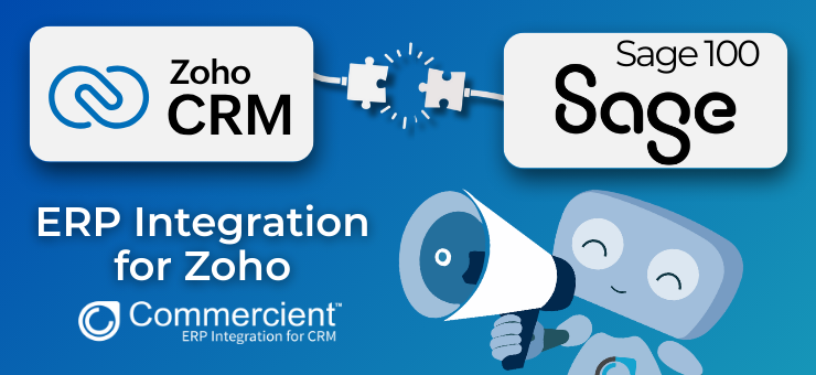 Sage 100 SYNC by Commercient for Zoho CRM icon — #33 highest rated app on Zoho Marketplace