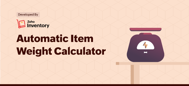 Automatic Weight Calculator for Zoho Inventory icon