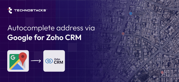 Autocomplete Address Via Google for Zoho CRM icon — #31 highest rated app on Zoho Marketplace